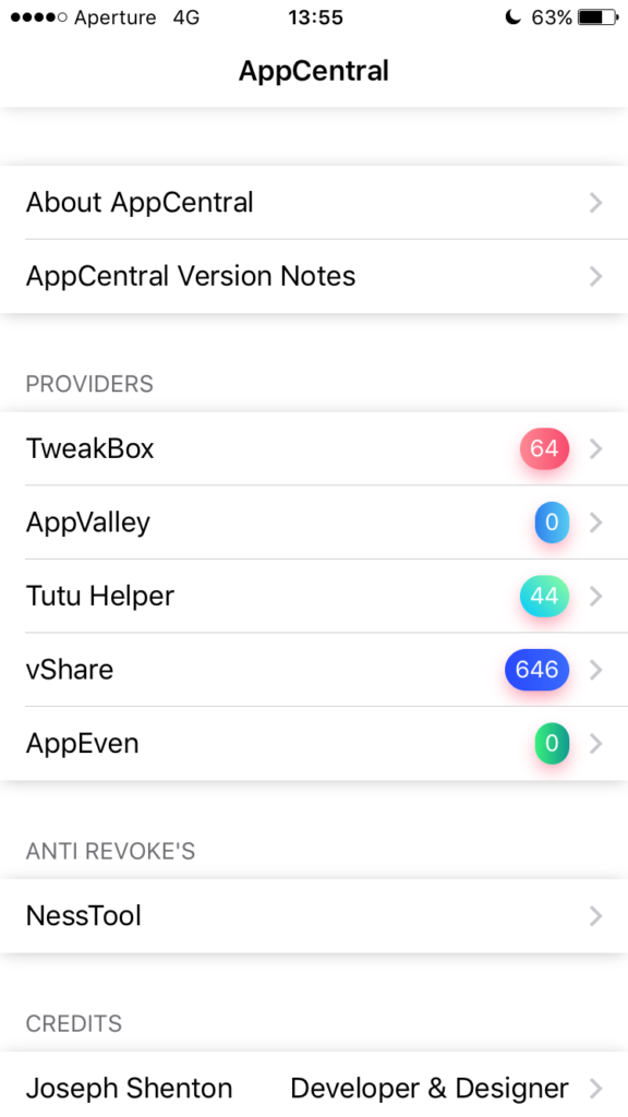 非脱獄対応サイドロードアプリストア Appcentral のインストール方法 使い方を紹介 アプリハッカー