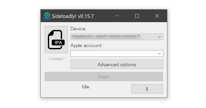 Cydiaimpactorの代わりになる Sideloadly Windows